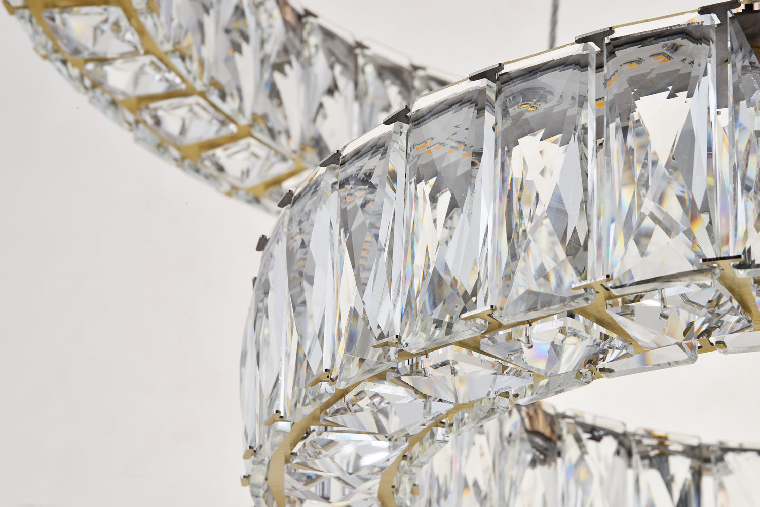 Elegant Lighting - 3503G24G - LED Pendant - Monroe - Gold