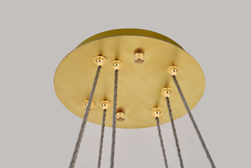 Elegant Lighting - 3503G24G - LED Pendant - Monroe - Gold