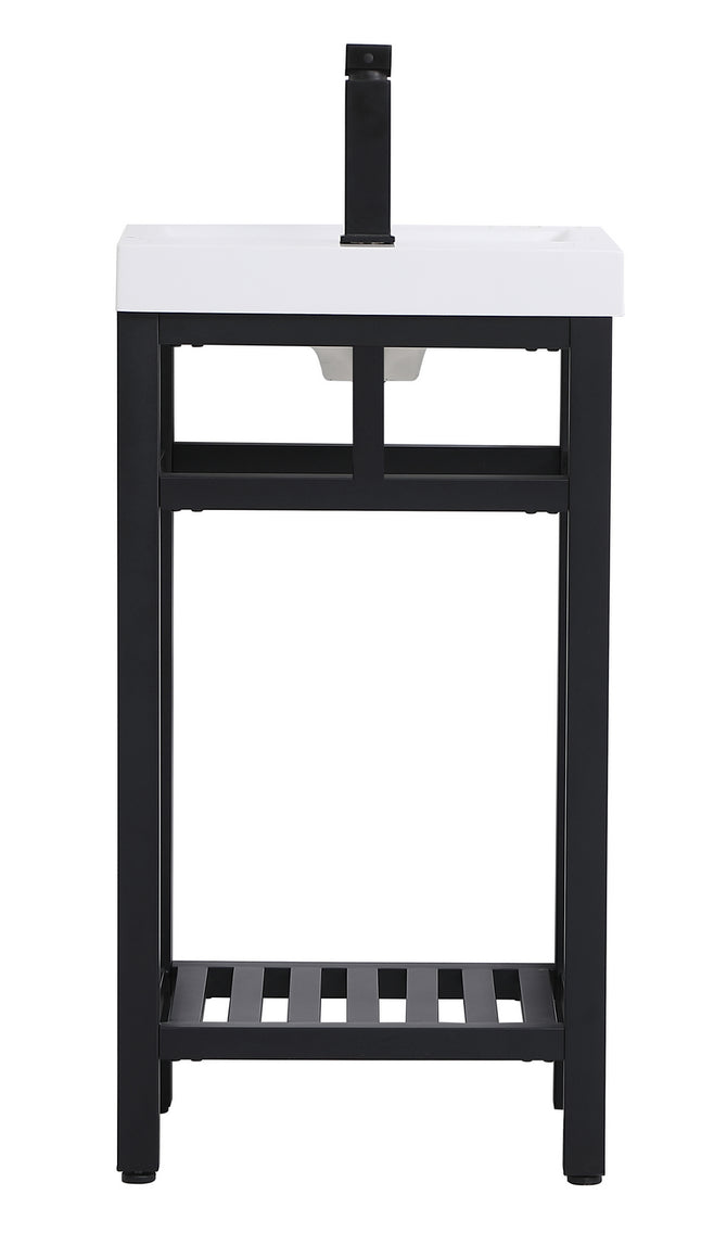 Elegant Lighting - VF14018BK - Single Bathroom Vanity - Raya - Black