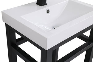 Elegant Lighting - VF14018BK - Single Bathroom Vanity - Raya - Black