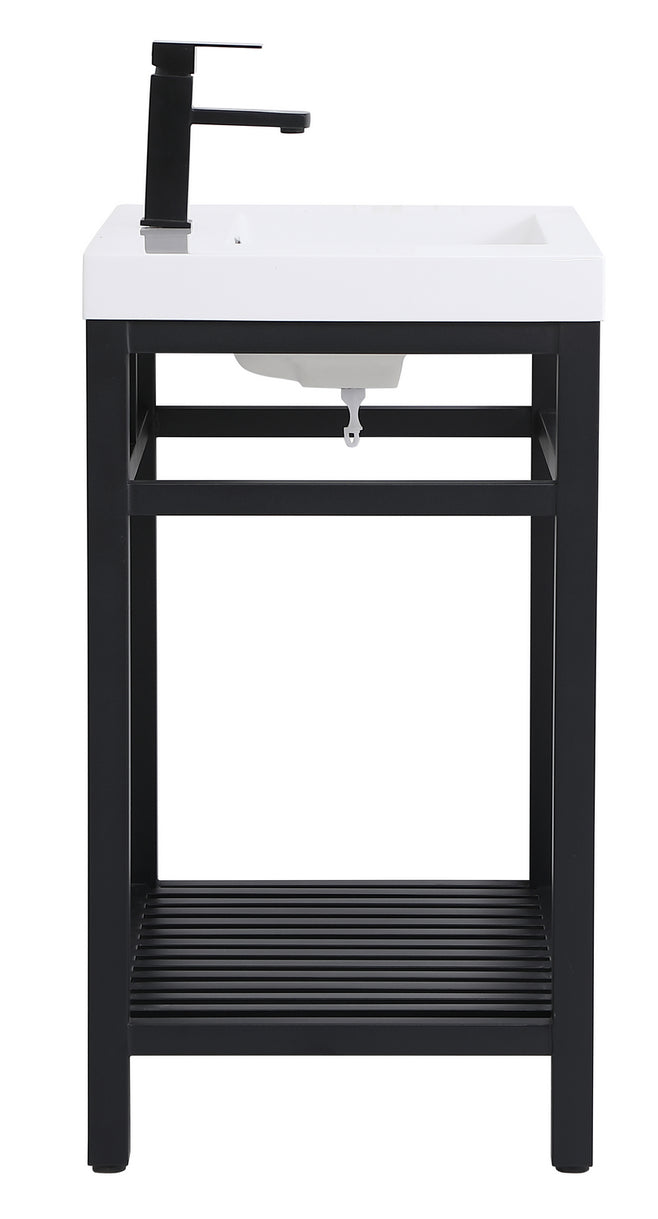 Elegant Lighting - VF14030BK - Single Bathroom Vanity - Raya - black