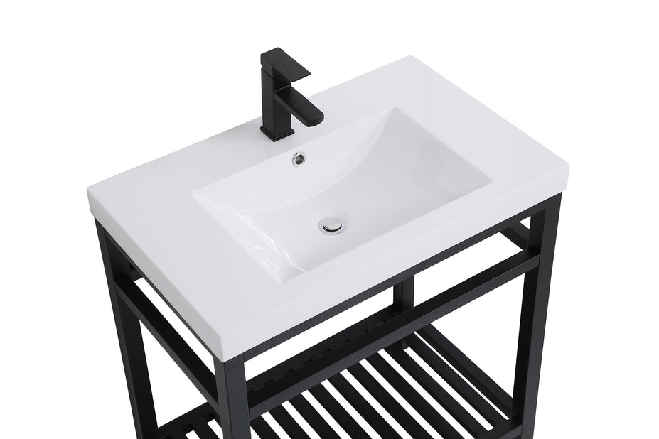 Elegant Lighting - VF14030BK - Single Bathroom Vanity - Raya - Black