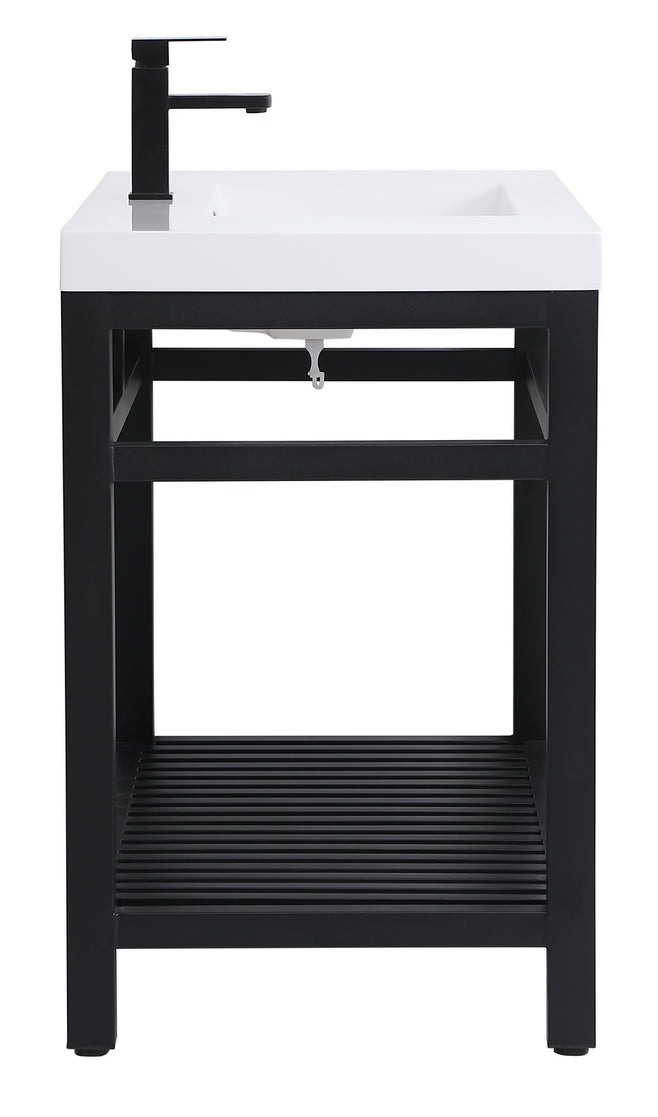 Elegant Lighting - VF14042BK - Single Bathroom Vanity - Raya - black