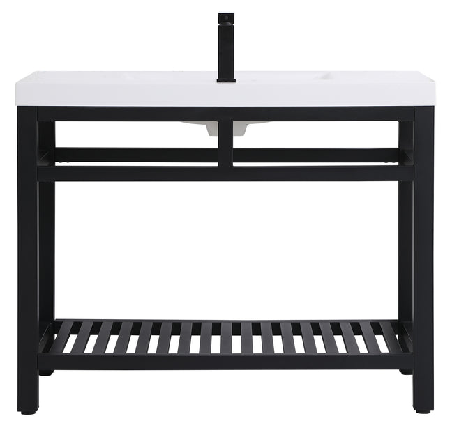 Elegant Lighting - VF14042BK - Single Bathroom Vanity - Raya - black