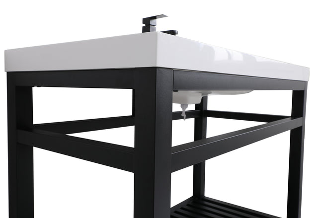 Elegant Lighting - VF14042BK - Single Bathroom Vanity - Raya - black