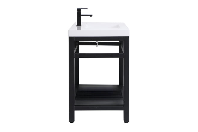 Elegant Lighting - VF14048BK - Single Bathroom Vanity - Raya - black