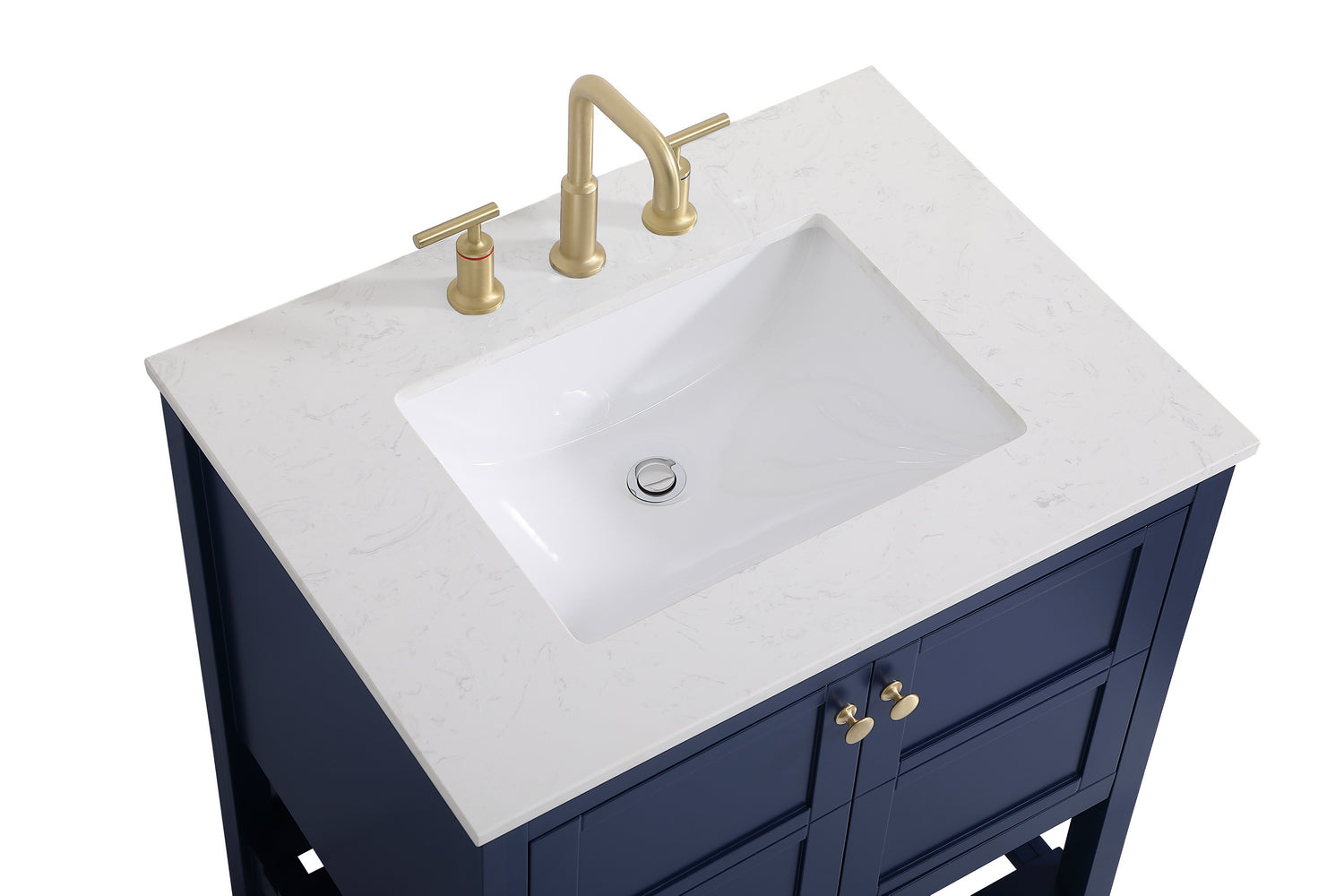 Elegant Lighting - VF16430BL - Single Bathroom Vanity - Theo - Blue