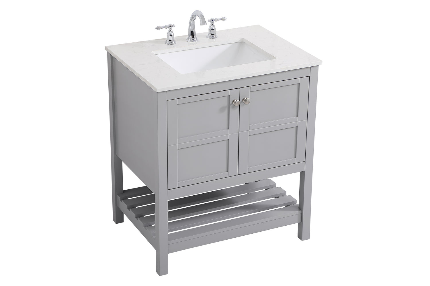 Elegant Lighting - VF16430GR - Single Bathroom Vanity - Theo - Gray