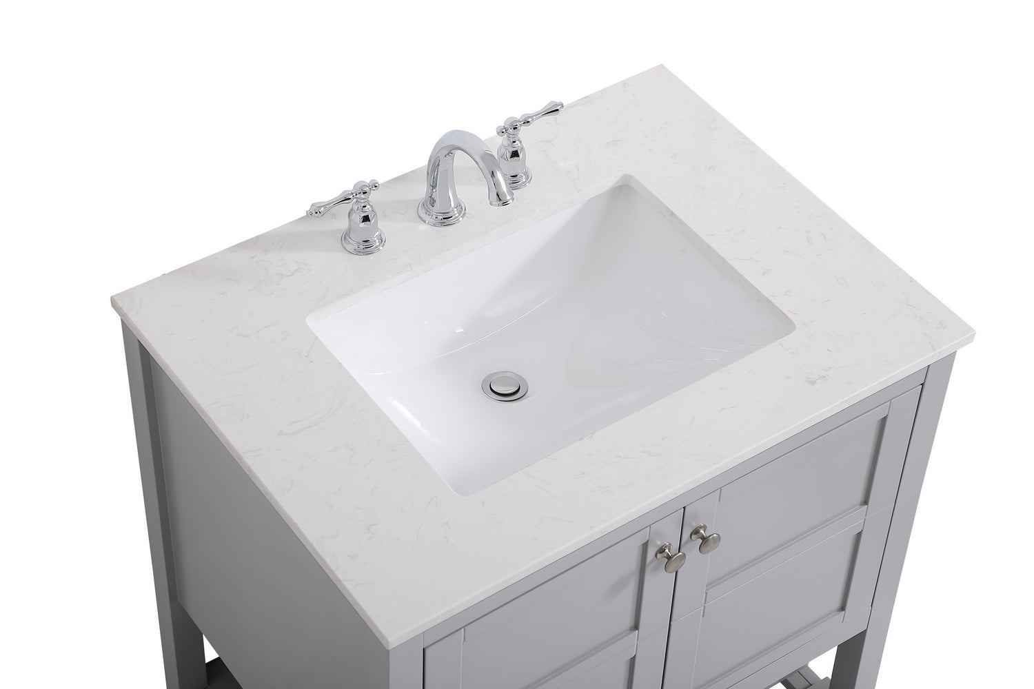 Elegant Lighting - VF16430GR - Single Bathroom Vanity - Theo - Gray