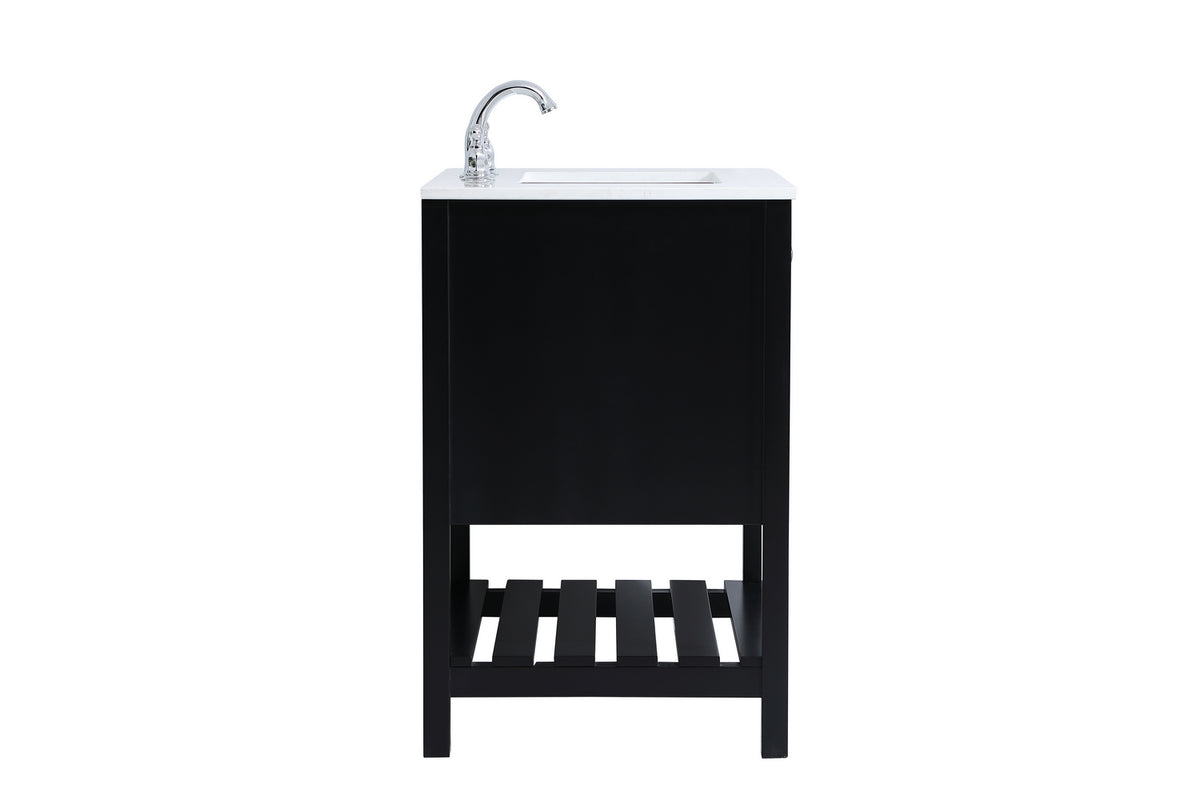 Elegant Lighting - VF16430BK - Single Bathroom Vanity - Theo - Black