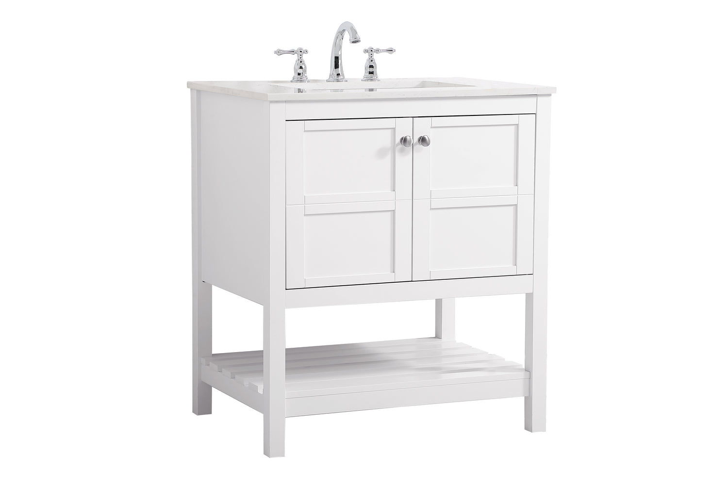 Elegant Lighting - VF16430WH - Single Bathroom Vanity - Theo - White