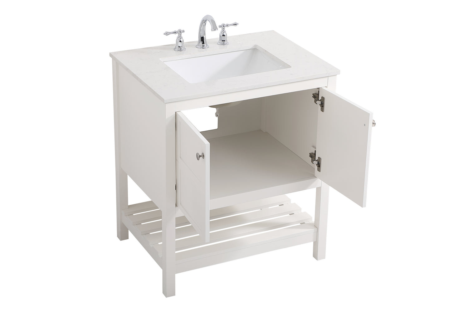 Elegant Lighting - VF16430WH - Single Bathroom Vanity - Theo - White