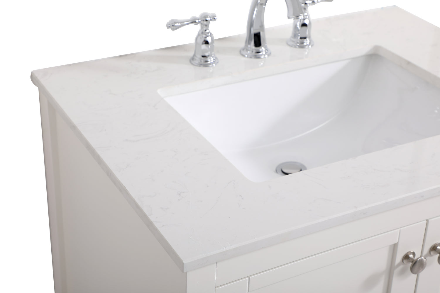 Elegant Lighting - VF16430WH - Single Bathroom Vanity - Theo - White