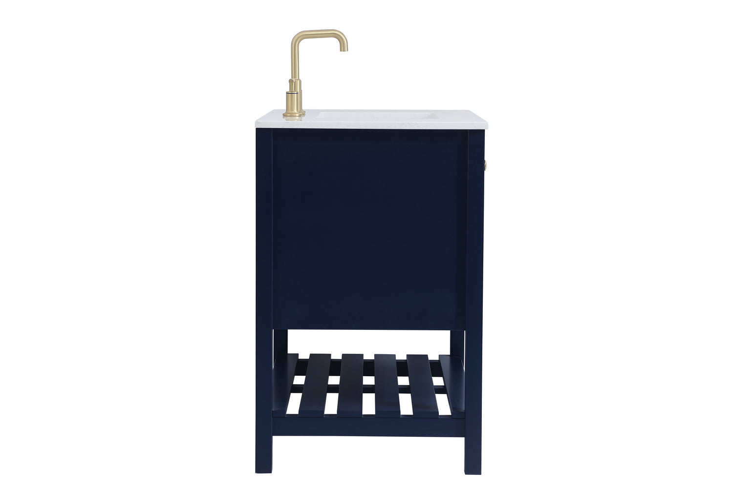 Elegant Lighting - VF16436BL - Single Bathroom Vanity - Theo - Blue