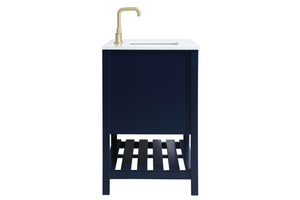 Elegant Lighting - VF16442BL - Single Bathroom Vanity - Theo - Blue