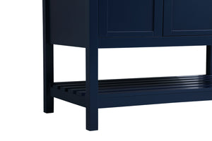 Elegant Lighting - VF16442BL - Single Bathroom Vanity - Theo - Blue