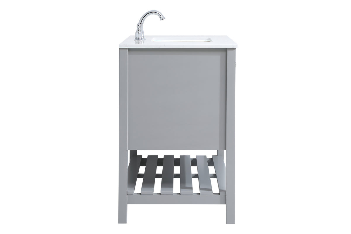 Elegant Lighting - VF16442GR - Single Bathroom Vanity - Theo - Gray