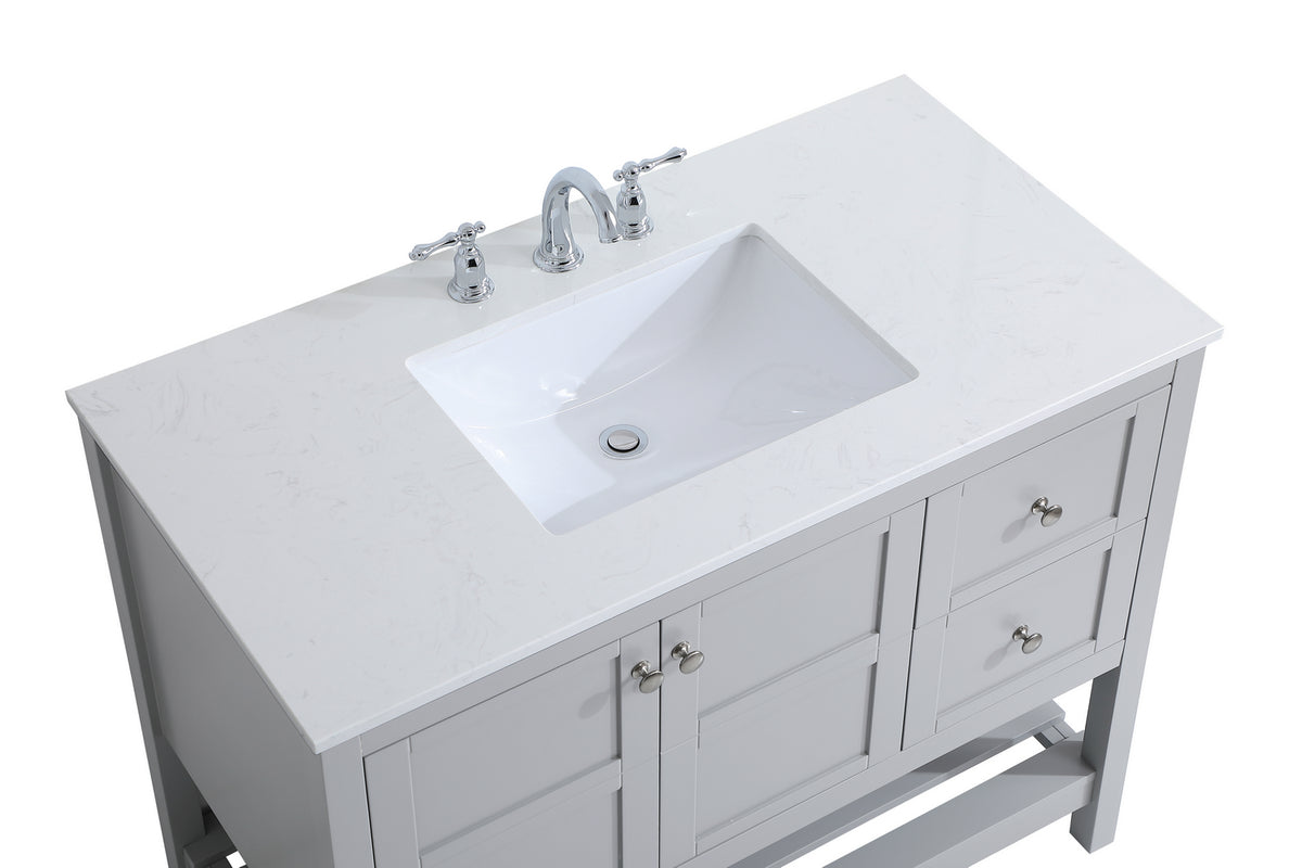 Elegant Lighting - VF16442GR - Single Bathroom Vanity - Theo - Gray