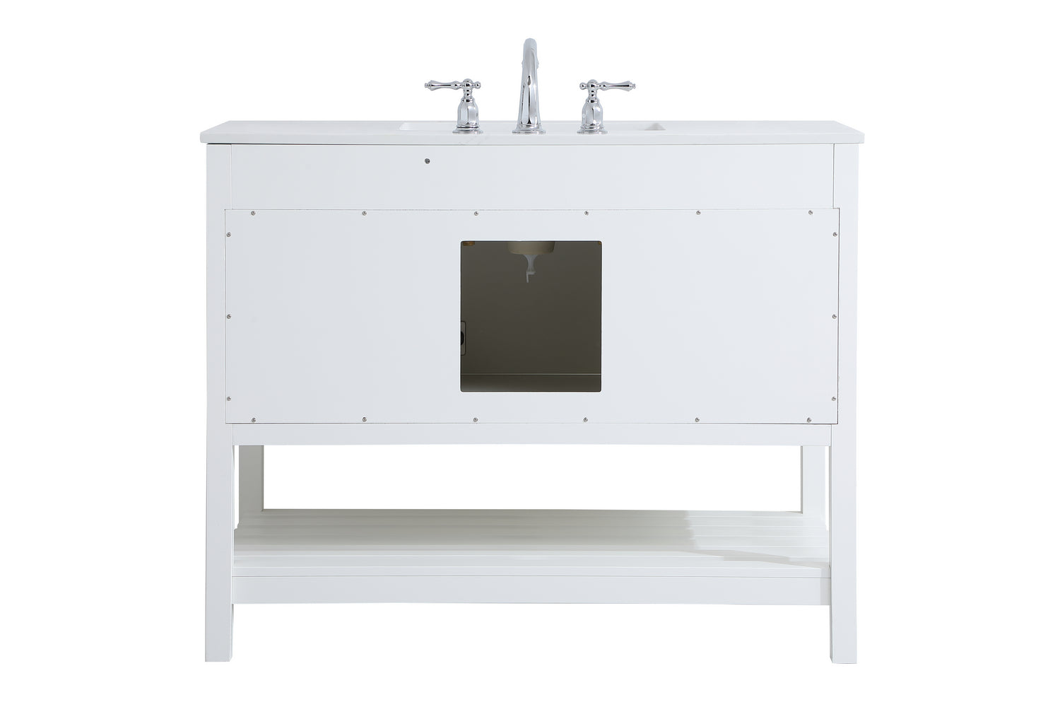 Elegant Lighting - VF16442WH - Single Bathroom Vanity - Theo - White