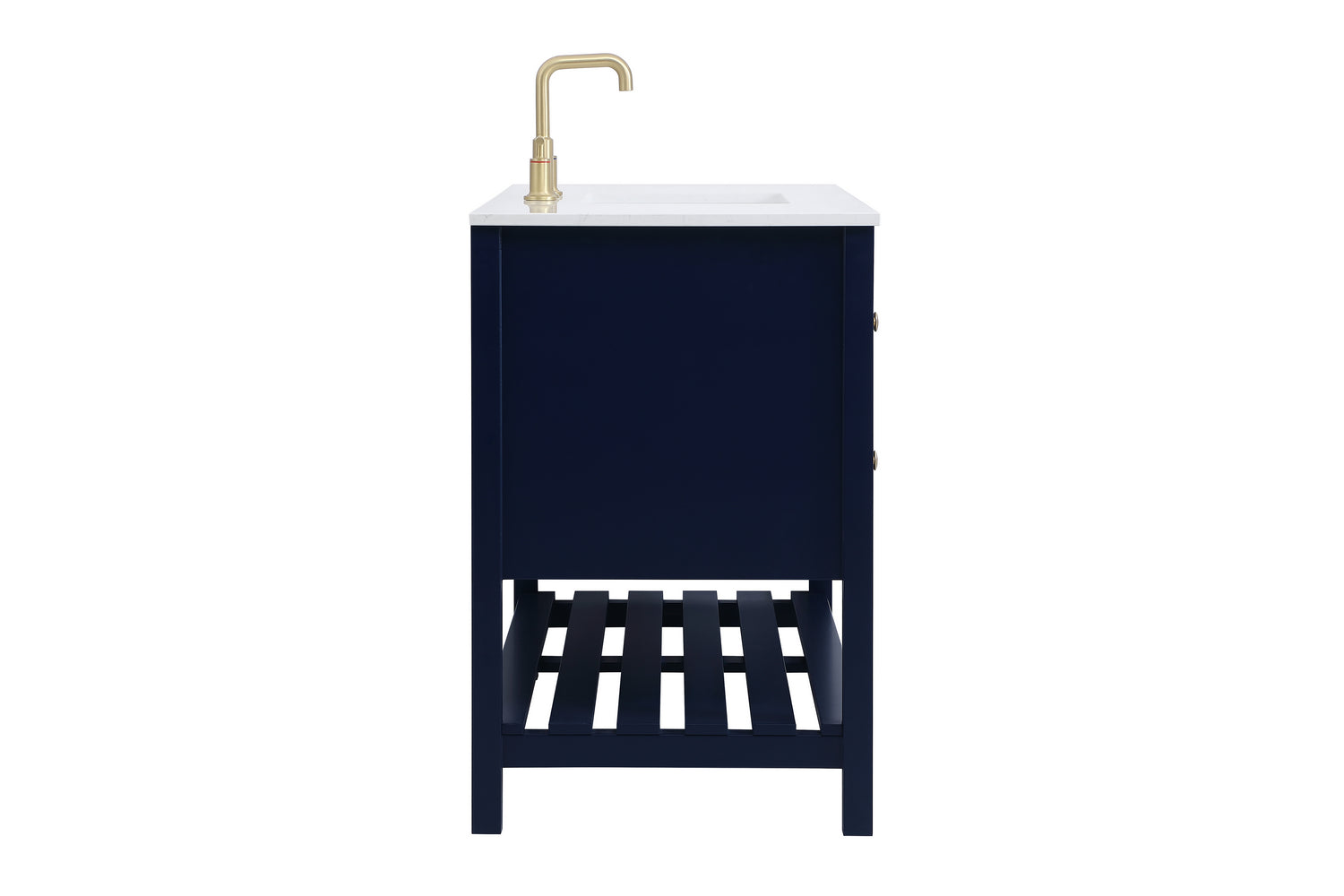 Elegant Lighting - VF16448BL - Single Bathroom Vanity - Theo - Blue