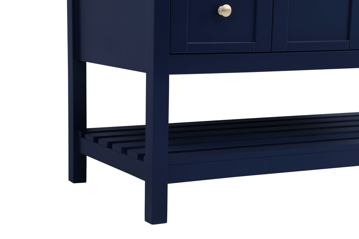 Elegant Lighting - VF16448BL - Single Bathroom Vanity - Theo - Blue