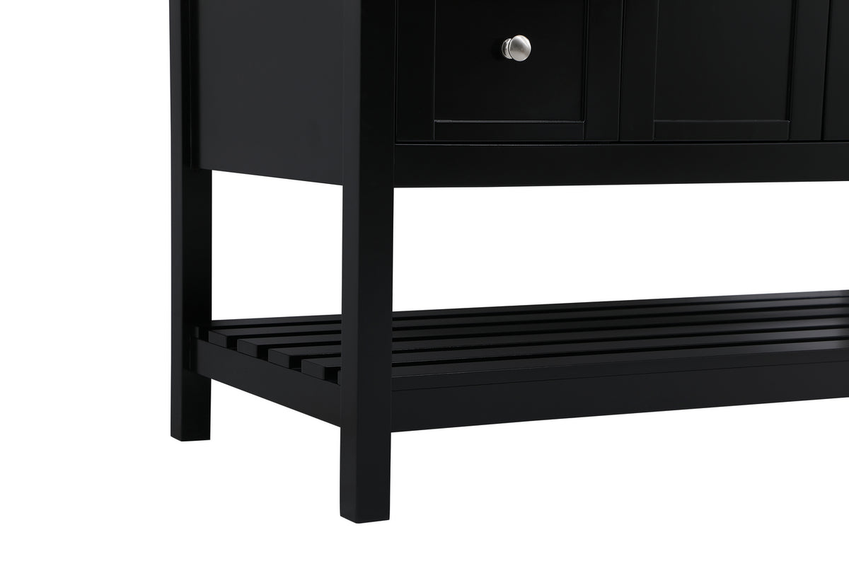 Elegant Lighting - VF16448BK - Single Bathroom Vanity - Theo - Black