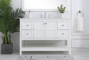 Elegant Lighting - VF16448WH - Single Bathroom Vanity - Theo - White