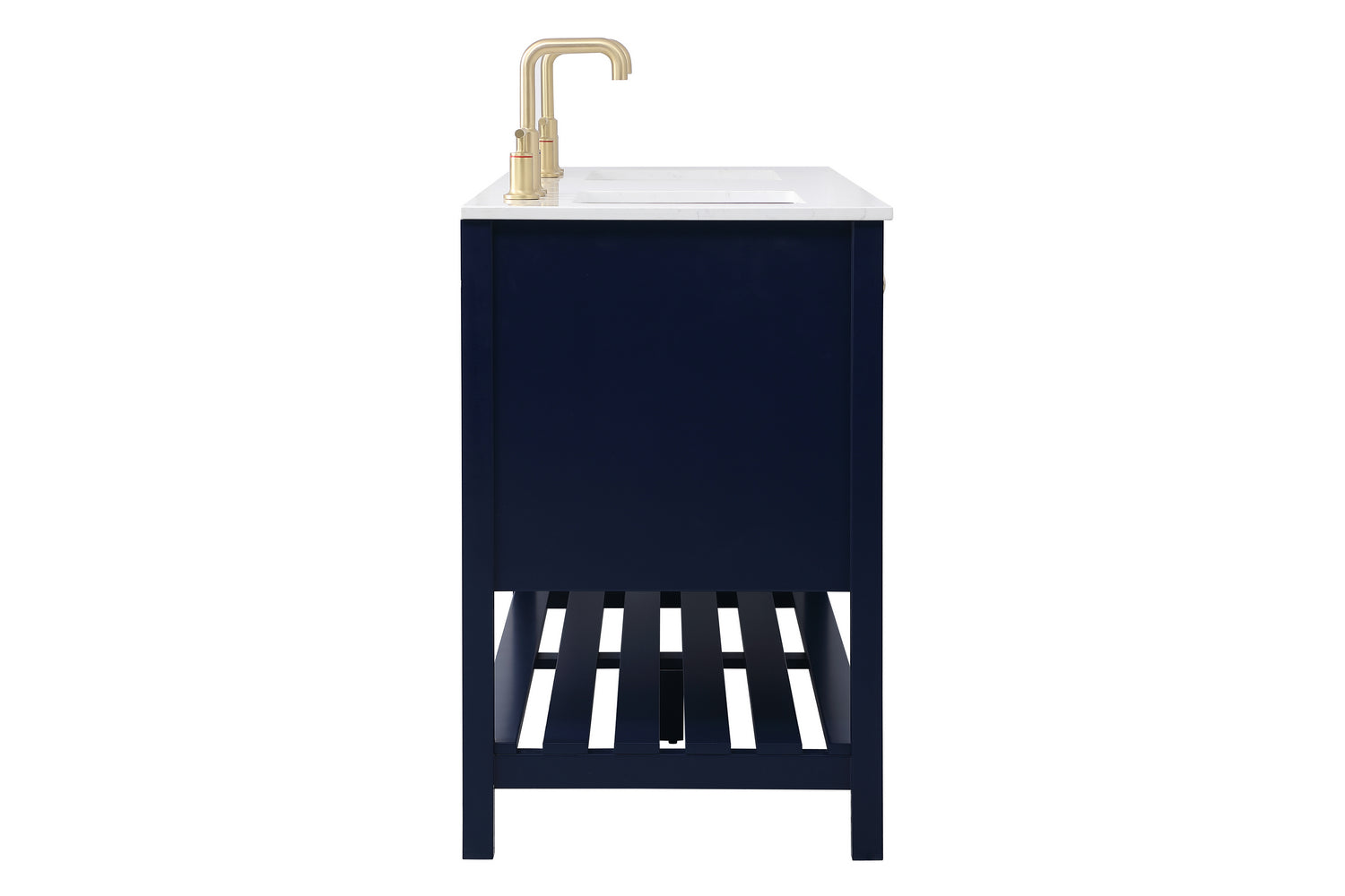 Elegant Lighting - VF16460DBL - Single Bathroom Vanity - Theo - Blue