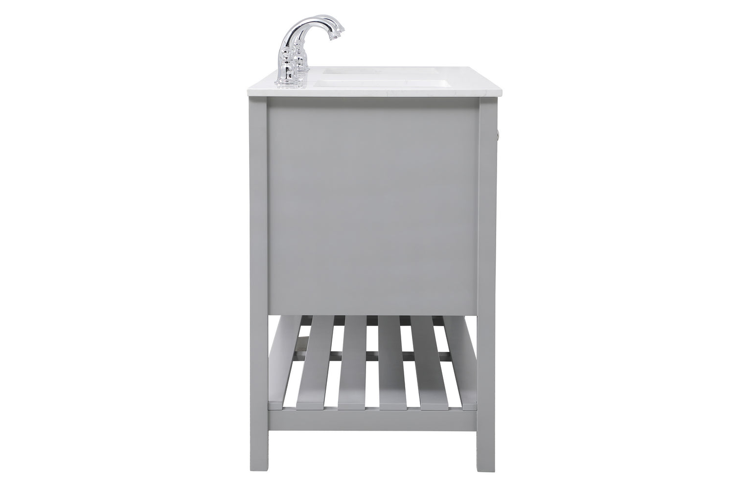 Elegant Lighting - VF16460DGR - Single Bathroom Vanity - Theo - Gray