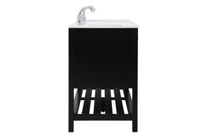 Elegant Lighting - VF16460DBK - Single Bathroom Vanity - Theo - Black