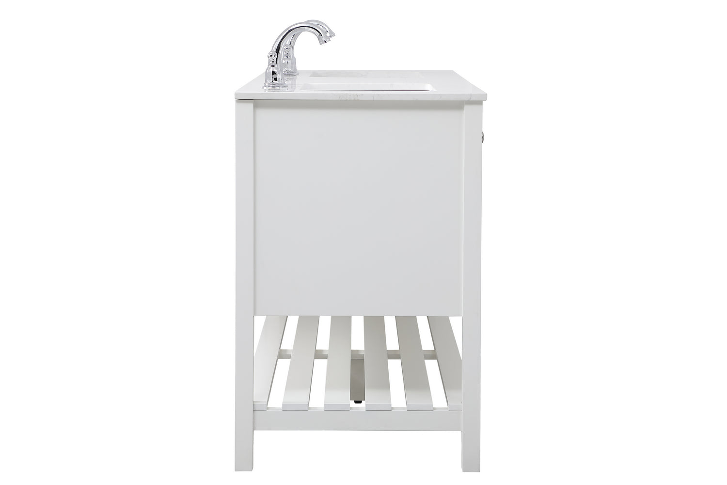 Elegant Lighting - VF16460DWH - Single Bathroom Vanity - Theo - White