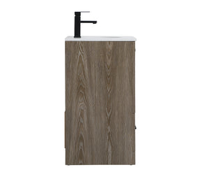 Elegant Lighting - VF2818WO - Single Bathroom Vanity - Soma - Weathered Oak