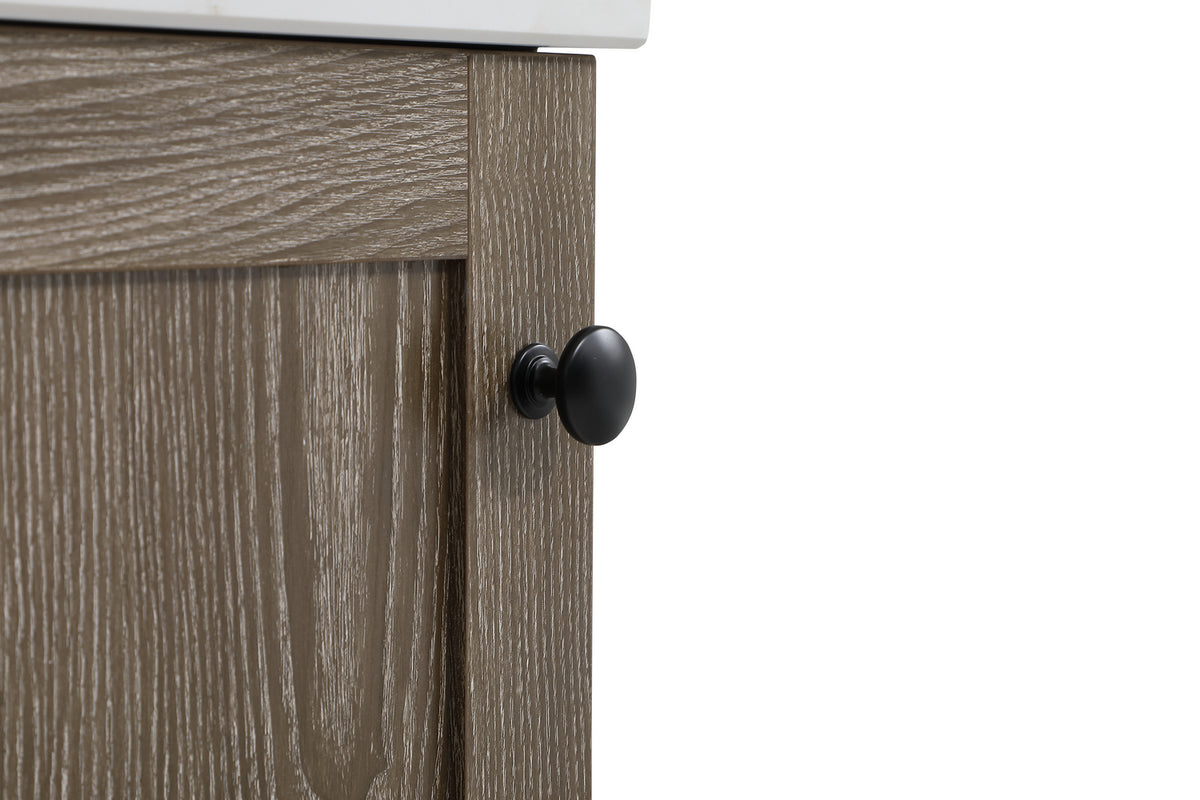 Elegant Lighting - VF2818WO - Single Bathroom Vanity - Soma - weathered oak