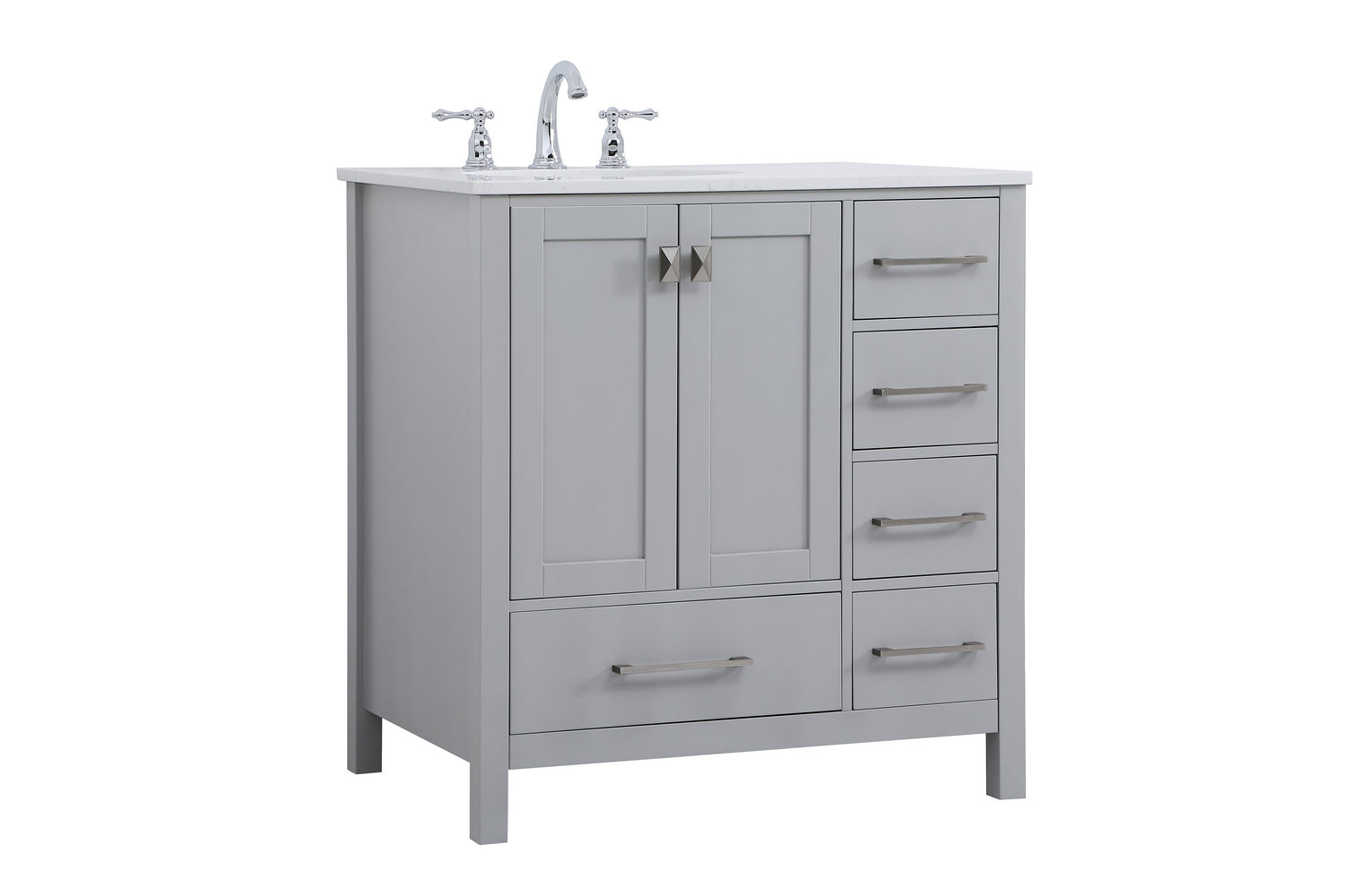 Elegant Lighting - VF18832GR - Single Bathroom Vanity - Irene - Gray