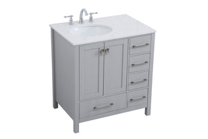 Elegant Lighting - VF18832GR - Single Bathroom Vanity - Irene - Gray