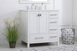 Elegant Lighting - VF18832WH - Single Bathroom Vanity - Irene - White