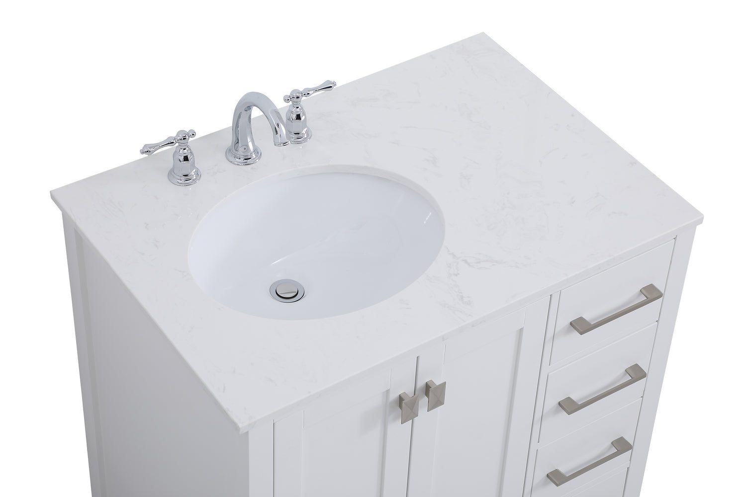 Elegant Lighting - VF18832WH - Single Bathroom Vanity - Irene - White