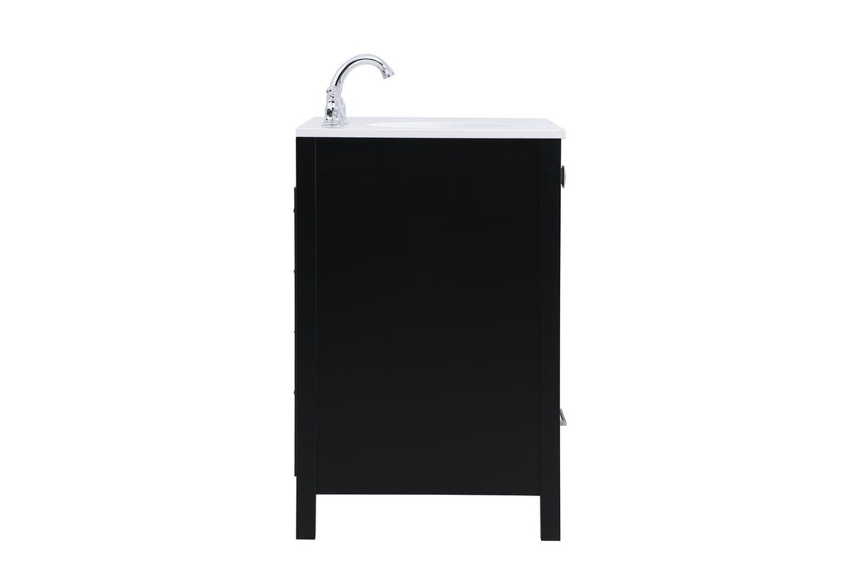 Elegant Lighting - VF18832BK - Single Bathroom Vanity - Irene - Black