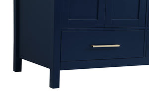 Elegant Lighting - VF18836BL - Single Bathroom Vanity - Irene - Blue