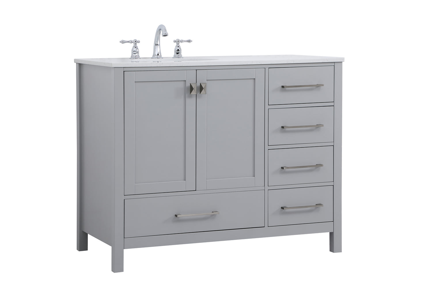 Elegant Lighting - VF18842GR - Single Bathroom Vanity - Irene - Gray