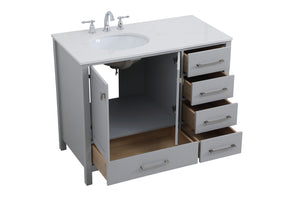 Elegant Lighting - VF18842GR - Single Bathroom Vanity - Irene - Gray