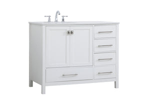 Elegant Lighting - VF18842WH - Single Bathroom Vanity - Irene - White