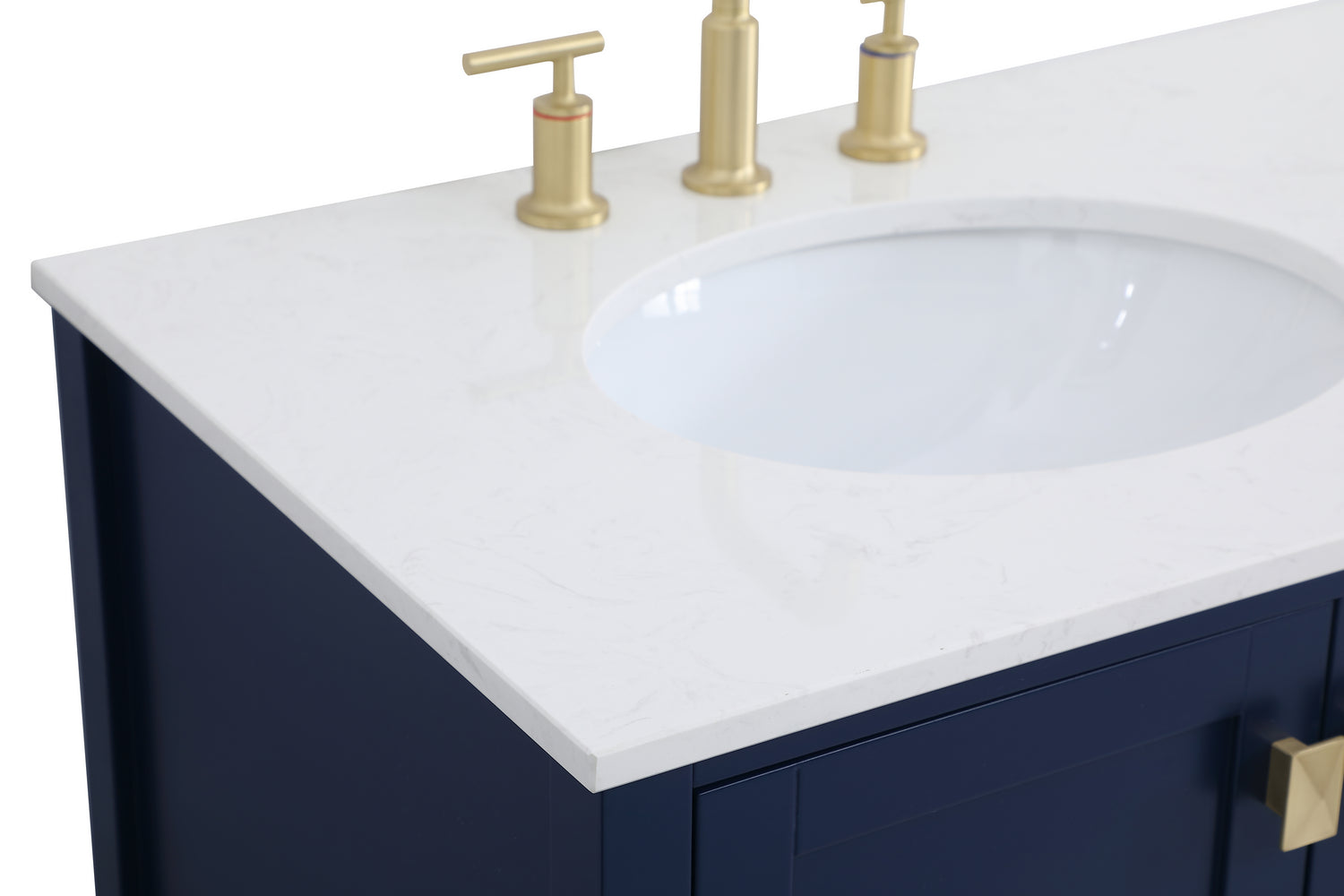 Elegant Lighting - VF18842BL - Single Bathroom Vanity - Irene - Blue