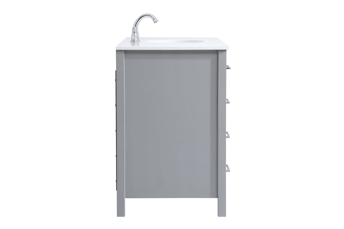 Elegant Lighting - VF18848GR - Single Bathroom Vanity - Irene - Gray