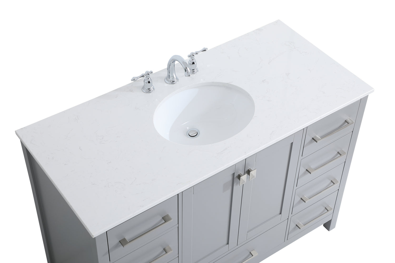 Elegant Lighting - VF18848GR - Single Bathroom Vanity - Irene - Gray