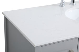 Elegant Lighting - VF18848GR - Single Bathroom Vanity - Irene - Gray