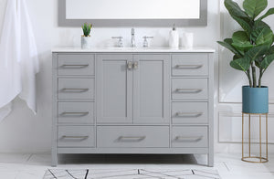 Elegant Lighting - VF18848GR - Single Bathroom Vanity - Irene - Gray