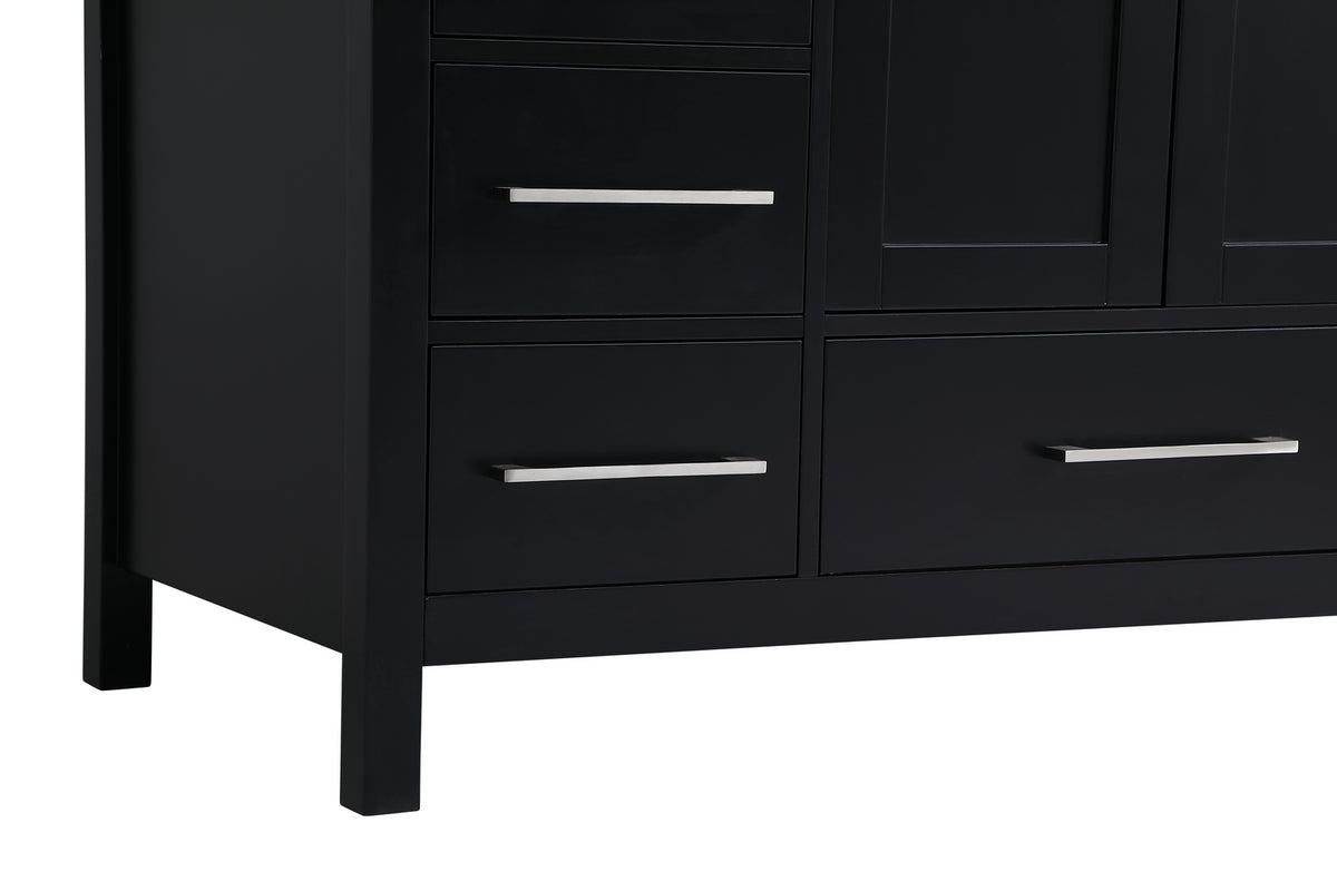 Elegant Lighting - VF18848BK - Single Bathroom Vanity - Irene - Black