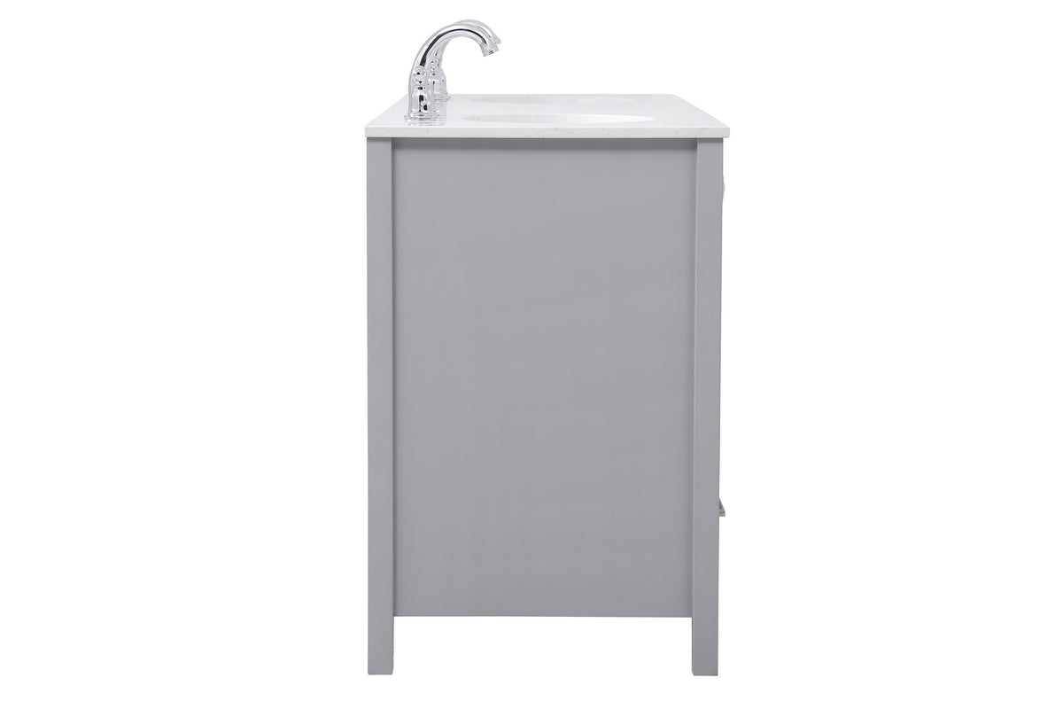 Elegant Lighting - VF18860DGR - Double Bathroom Vanity - Irene - Gray