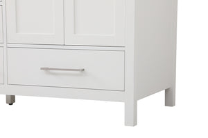 Elegant Lighting - VF18860DWH - Double Bathroom Vanity - Irene - White